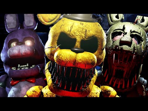 Видео: Песни в головах Аниматроников из FNaF: UCN, HW, FNAF WORLD