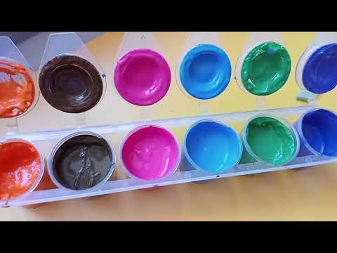Видео: Кот🐈 Рисик 👨‍🎨 и Я  сотворили рыбку🐟