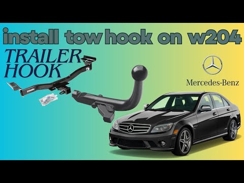 Видео: Как установить фаркоп на Mercedes C-Class W204