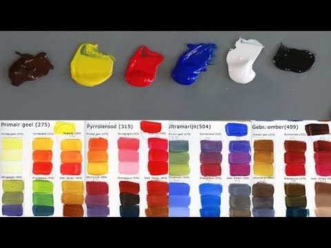 Видео: Ограниченная палитра: преимущества и примеры. Живопись акрилом для начинающих.