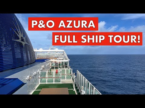 Видео: Экскурсия по всему лайнеру P&O Azura и ПОЛЕЗНЫЕ СОВЕТЫ!