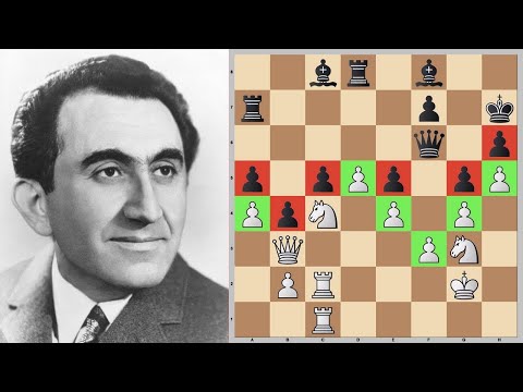 Видео: ЗНАМЕНИТАЯ ПАРТИЯ Тиграна Петросяна! Шахматы
