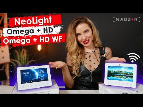 Видео: Видеодомофоны NeoLight Omega+ HD и Omega+ HD WF | Обзор современных домофонов с IPS экраном