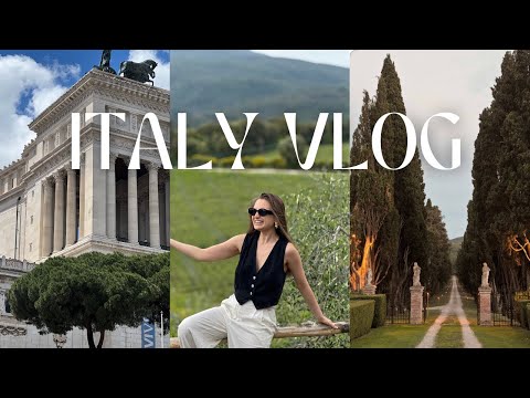 Видео: ITALY VLOG: Путешествие в Рим, избрание папы Римского и 2 недели в Тоскане 🍇
