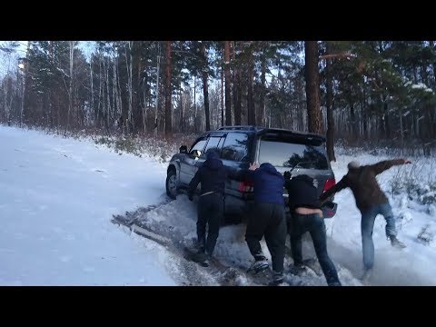 Видео: Honda CR-V уделала Крузака и Лексуса?! Масса зарешала! (Land Cruiser 100, Lexus LX470). OffRoad