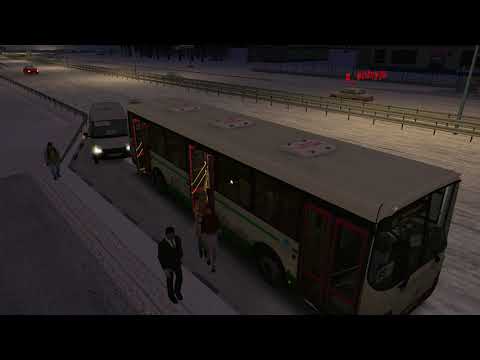 Видео: OMSI 2 ЛиАЗ 5256.53 (Новые звуки) Новосибирск Маршрут 88