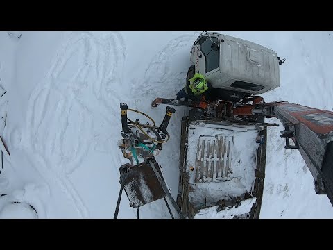 Видео: Работа на манипуляторе и эвакуаторе. Когда груз дороже машины.