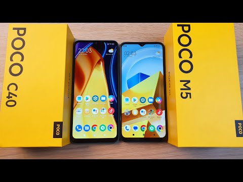Видео: POCO C40 VS POCO M5 - В ЧЕМ РАЗНИЦА? ПОЛНОЕ СРАВНЕНИЕ!