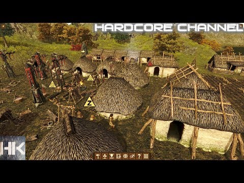 Видео: Dawn of Man - Hardcore - прохождение =4= Нападение налетчиков