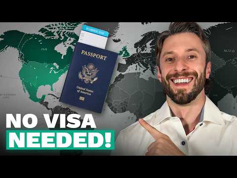 Видео: 12 стран, которые разрешают американцам оставаться на длительный срок (виза не нужна!)