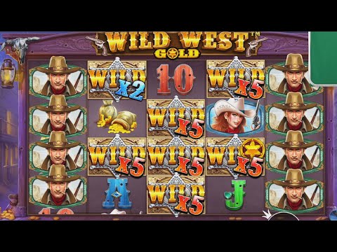 Видео: ТРОЙНОЙ РЕТРИГЕР с ЛИНИЕЙ ВАЙЛДОВ по Х5 в WILD WEST GOLD МЕГА ЗАНОС