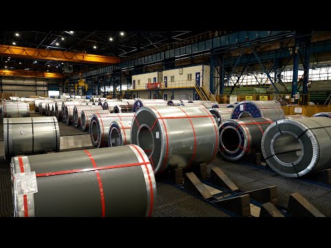 Видео: Такое редко где увидишь - Как идет производство Металла на ЧМК
