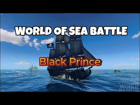Видео: Гайд-обзор корабля Black Prince в World Of Sea Battle