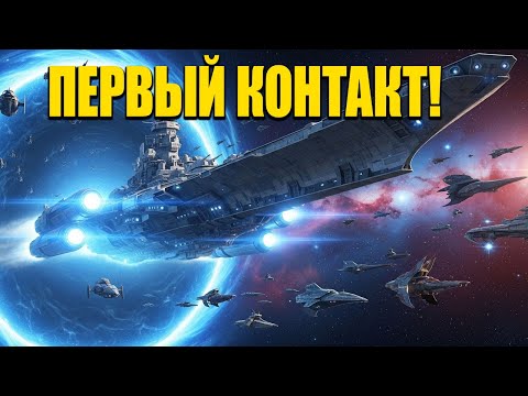 Видео: Первый контакт: инопланетяне в шоке от мощи земного линкора! | Лучшие истории HFY