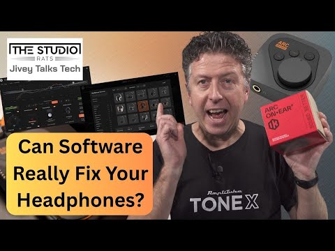 Видео: Может ли программное обеспечение действительно исправить ваши наушники? - IK Multimedia ARC ON EAR