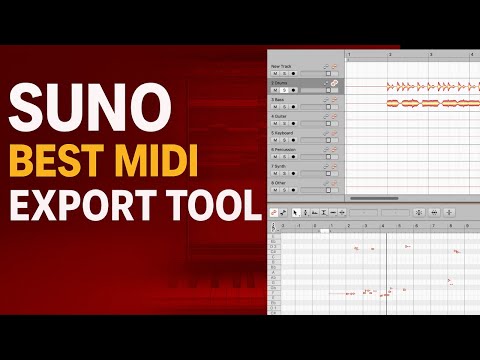 Видео: Suno — лучший экспорт в MIDI-редактор