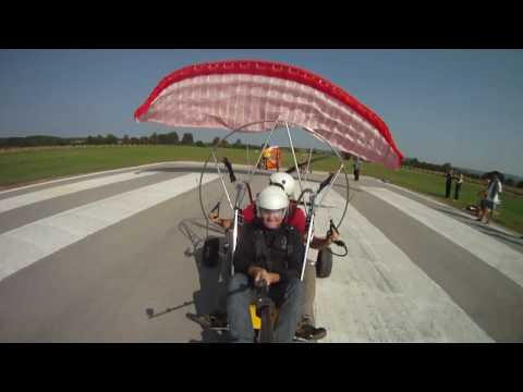 Видео: Парапланер Парамотор Трайк Тандем / Paraglider Paramotor Trike Tandem