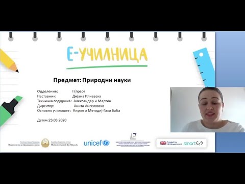 Видео: I одделение   Природни науки   Одгледување на растенија