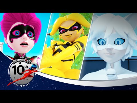 Видео: ЛЕДИ БАГ И СУПЕР-КОТ | 🔝 ЛУЧШИЕ ЗЛОДЕИ  🐞 | 10 лучших моментов | 10-летний юбилей 💫