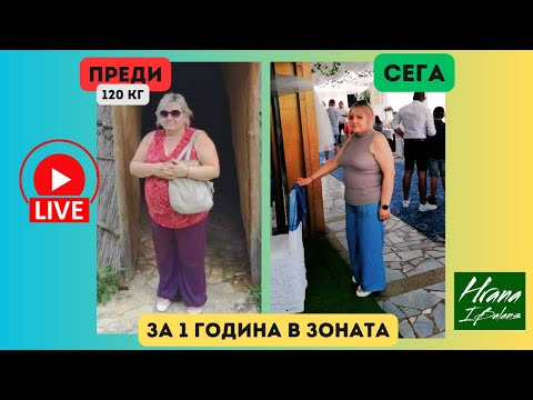 Видео: 🎬  От 120 кг до нов живот: Преобразяването на Иванка в Зоната (за 1 година!) - Запис на LIVE
