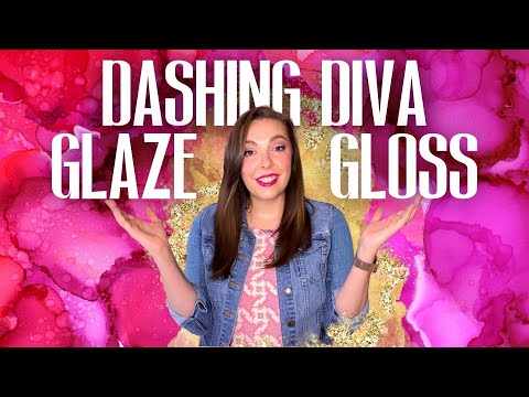 Видео: Лак для ногтей Dashing Diva GLAZE против GLOSS | Сравнение и обзор, часть 2