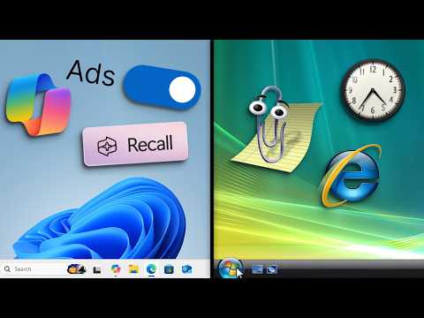 Видео: Windows тогда против сейчас