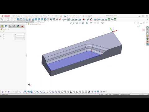 Видео: Уроки SolidCAM: Меняем начальную точку обработки в HSS