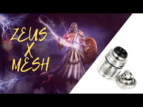Видео: Обзор  geek vape Zeus x mesh установка сетки и укладка ваты