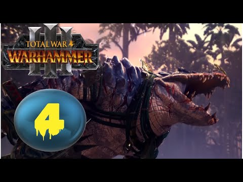 Видео: (Radious mod) Total War: Warhammer 3. # 4. Накай. Сложность "Легенда".