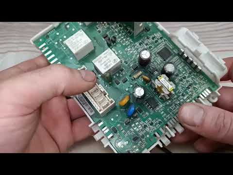 Видео: Ремонт Машинки "Indesit" Резкий старт рывок при стирке.