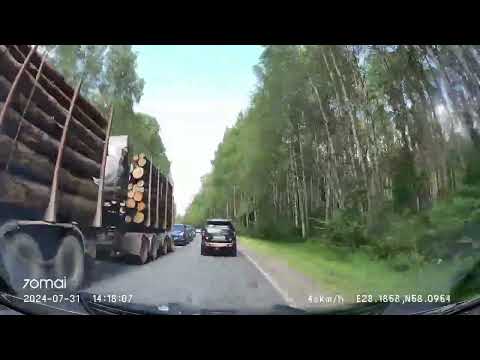 Видео: Driving in Pskov region: Псков - Ямм - Самолва - Кобылье Городище 31/07/2024 (timelapse 4x)