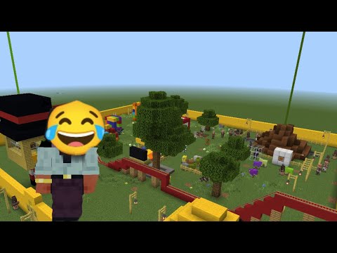 Видео: Я нашёл деревню приколов в Майнкрафт 