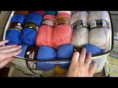 Видео: ОРГАНИЗАЦИЯ ХРАНЕНИЯ ПРЯЖИ! АККУРАТНО! ВСЕ ПО МЕСТАМ!