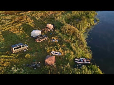 Видео: УТОПИЛ МАШИНУ!!! СТАЛИНСКАЯ ПЛОТИНА, ЕЛЕ ДОЕХАЛИ НА РЫБАЛКУ. ЩУКА, ЯЗЬ И ХОРОШАЯ КОМПАНИЯ.