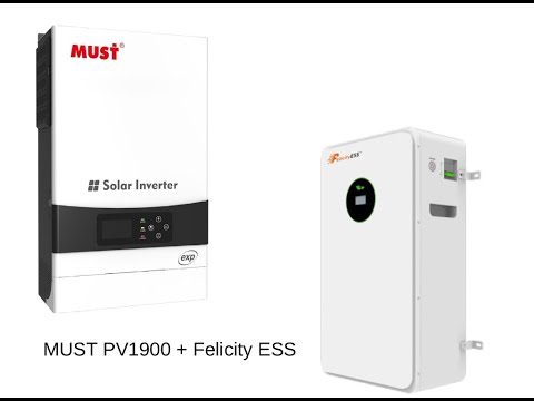 Видео: Підключення BMS між гібридним інвертором MUST PV1900 та батареєю Felicity