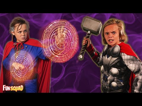 Видео: Тор и Доктор Стрэндж побеждают суперзлодеев Marvel!