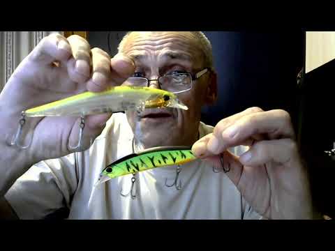 Видео: Лучшие воблера  из Китая. Копия  Ever Green Mo-Do Faith Custom Jerkbait 115, DUO Realis 100 SP