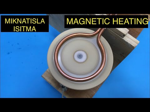 Видео: ВЫРАБОТКА ТЕПЛА С МАГНИТОМ, КАК СДЕЛАТЬ МАГНИТНЫЙ НАГРЕВ