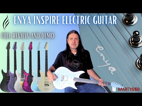 Видео: Полный обзор и демо-версия электрогитары Enya Inspire — эта вещь действительно впечатляет!