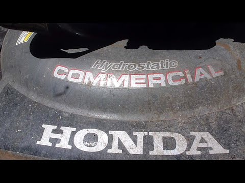 Видео: Как заменить трос привода самоходной системы газонокосилки Honda HRC216 HXA
