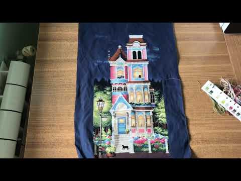 Видео: доВышиваю Викторианский шарм Dimensions: 1 месяц за 19 минут