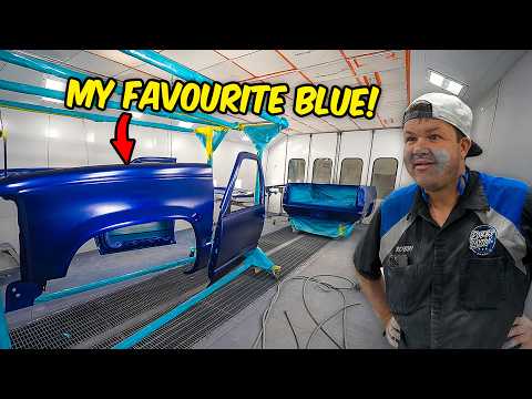 Видео: Мы наконец-то приступаем к покраске грузовика для сжигания металлолома!