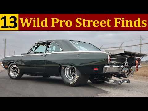 Видео: 13 профессиональных уличных автомобилей Wild Pro на продажу – Muscle & Hot Rods