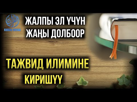 Видео: Тажвид илимине киришүү