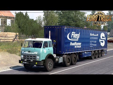 Видео: Санкт-Петербург (RU) - Вааса (Финляндия) 🚚 Маз 515 🍏 СовТрансавто