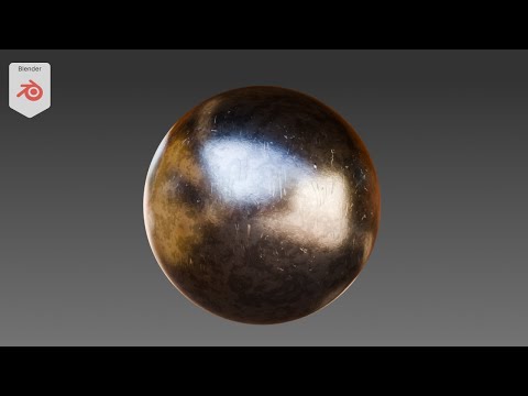 Видео: Как сделать реалистичный металл с царапинами в Blender за 5 минут!