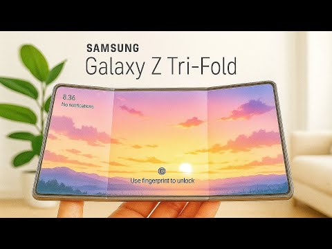 Видео: Samsung Galaxy Z Tri-Fold — официальный первый взгляд!