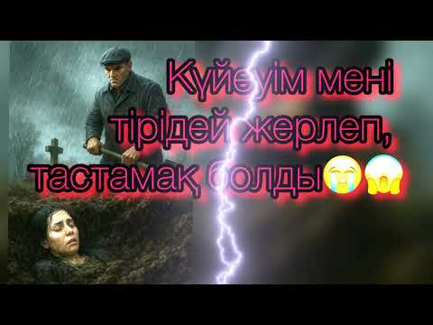 Видео: КҮЙЕУІМ МЕНІ ТІРІДЕЙ ЖЕРЛЕДІ