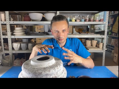 Видео: Как сделать покрас керамики под камень без эффектарной глазури