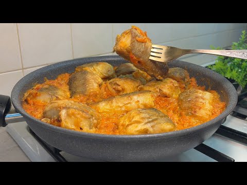 Видео: Готовлю рыбу по этому рецепту уже много лет! Секрет в подливе! Хек, минтай.